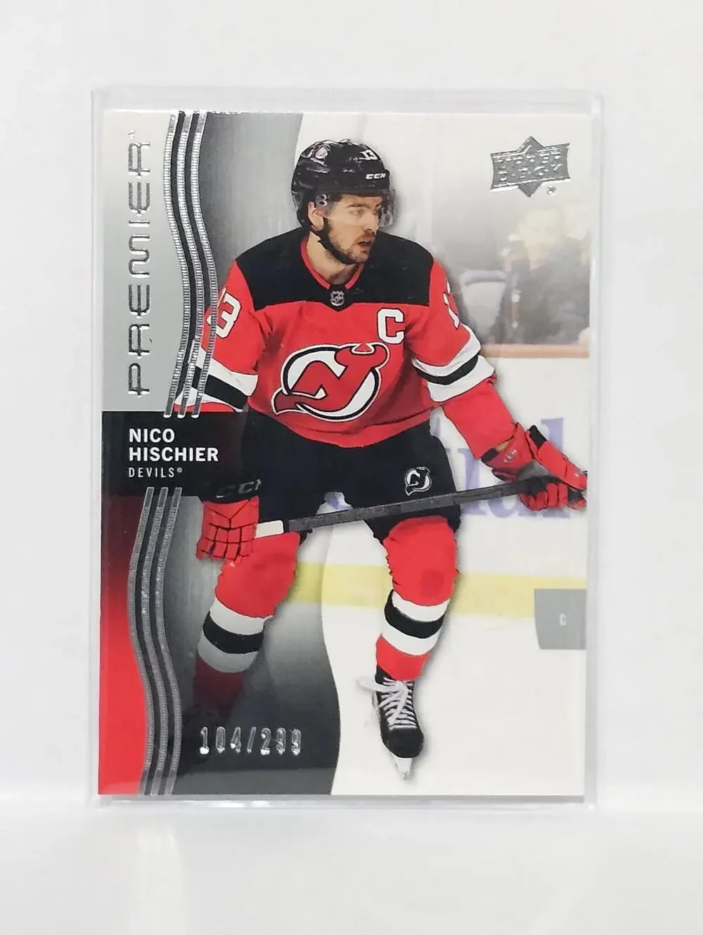 2022-23 Upper Deck Premier Nico Hischier - Limited Edition 104/299